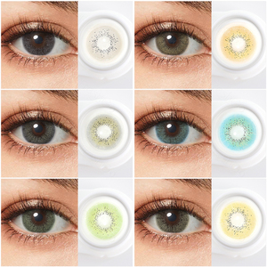 무료 콘택트 렌즈 프레쉬 고 연간 아이 렌즈 내츄럴 컬러 렌츠 드 콘택트 소프트 화장품 컬러 콘택트 렌즈 - Product Image 6