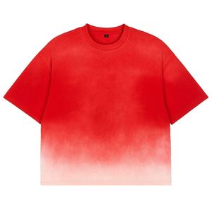 Camiseta Extra Grande Personalizada con Lavado Ácido, 100% Algodón, Alta Calidad, Antiarrugas, Secado Rápido, Transpirable, Manga Corta - Product Image 1
