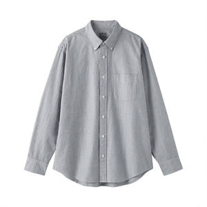 เสื้อเชิ้ตผู้ชายสไตล์ลำลองธุรกิจ ผ้าผสมโพลีเอสเตอร์/คอตตอน ยืดหยุ่น เป็นมิตรกับสิ่งแวดล้อม ระบายอากาศได้ดี แขนยาว มีกระเป๋า สำหรับฤดูร้อน จากบังกลาเทศ - Product Image 4