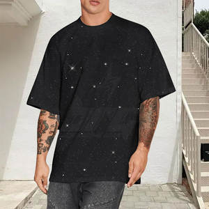 Camisetas de tela suave de color sólido, camisetas de venta directa de fábrica, camisetas informales de material duradero - Product Image 5