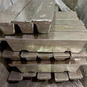 Lingots de Métal Étain Pur de Qualité Supérieure pour Recyclage et Revente, Livraison Rapide, Pureté 4N 99,99%, Non Allié, Carré, Alliage Cu 232C à Fusion à Basse Température - Product Image 1