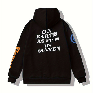 Fabricantes de ropa, Sudadera con capucha de lavado ácido con estampado de hojaldre personalizado, sudadera térmica de algodón de peso pesado de alta calidad para hombres, ropa informal - Product Image 4