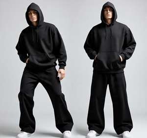 Customised Hooded Sweatshirts Men 100% Cotton <b>Sublimation</b> Printed Breathable Oversized <b>Hoodies</b> & Tracksuits Sets For Men - Product Image 1