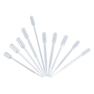 Pipettes jetables 3 ml en plastique, compte-gouttes de transfert, pipettes Pasteur en PP - Product Image 1