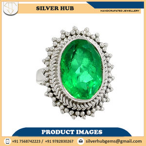 Beaux bijoux en argent Sterling 925 à double pendentif en Quartz au meilleur prix - Product Image 2