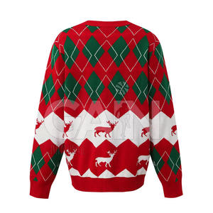 Vente en gros de sweat-shirt de Noël sweat-shirt de Noël pour hommes en coton personnalisé de haute qualité en polyester - Product Image 3