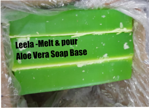 ว่านหางจระเข้กลีเซอรีนใสละลายและเทสบู่ฐาน - Product Image 4