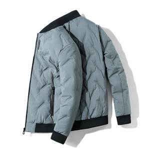 Vestes d'hiver extérieures de haute qualité pour hommes Veste bouffante Veste en duvet personnalisée pour homme - Product Image 5