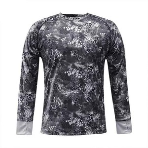 Chemises de performance légères à séchage rapide pour la pêche en plein air randonnée UPF 50 + Camo chemises de pêche à manches longues personnalisées vêtements de sport - Product Image 3