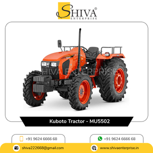 Kubota-rueda agrícola potente de 4 cilindros, motor refrigerado por líquido, 4WD, 55HP-50HP, 2434cc, Tractor MU5502 al mejor precio - Product Image 2