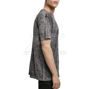 Camisetas de Hombre con Logotipo Personalizado a Precio Económico, Camisetas de Hombre con Lavado Ácido para Hacer Ejercicio - Product Image 6