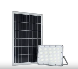 50W MAX Aluminum LED Eco-Friendly <b>Solar</b> Floodlight High Brightness IP66 with TLC Certification Product Genre <b>Solar</b> <b>Flood</b> <b>Lights</b> - Product Image 2