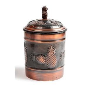 Juego de 3 Contenedores de Almacenamiento de Metal Galvanizado con Diseño Decorativo Perfecto para Organización de Cocina del Hogar y Restaurante - Product Image 2