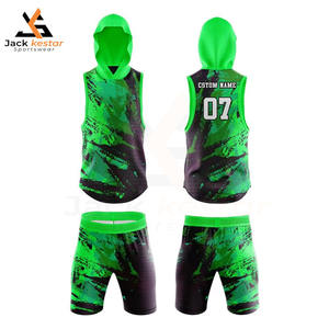 Camisetas de Fútbol Americano 7v7 Personalizadas con Diseño Profesional, Duraderas, de Calidad, 100% Poliéster Antibacteriano, Alta Demanda - Product Image 1