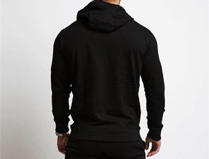 Unisex Vintage Hoodies 100% algodón personalizado liso pulóver con cuello con capucha y logotipo barato de impresión para los hombres - Product Image 4