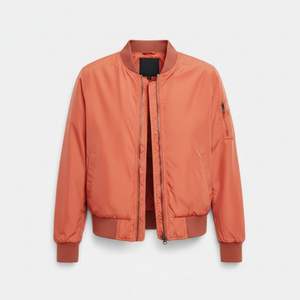 เสื้อแจ็คเก็ตบอมเบอร์ผ้าโพลีเอสเตอร์ทอคุณภาพสูง 100% สำหรับผู้หญิง แบบซิป สวมใส่สบาย น้ำหนักเบา กันลม ระบายอากาศได้ดี แห้งเร็ว สไตล์นักบิน - Product Image 6