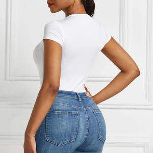 Kivotech Verano Logotipo personalizado Sin costuras Levantamiento apretado Hip Shaping Deportes Belleza Bodysuits para mujeres - Product Image 5