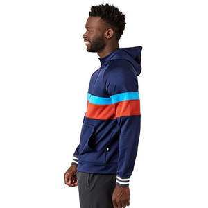 Sudaderas con Capucha Largas de Punto 100% Algodón para Hombre, Personalizadas, de Alta Calidad, con Cierre Completo, Estilo Urbano Invernal con Diseño Estampado - Product Image 3