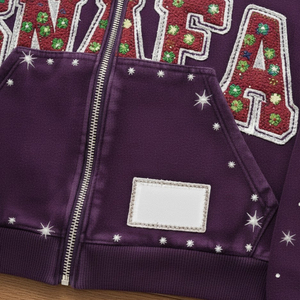 Survêtement pour homme en strass de qualité supérieure, design respirant, sur mesure, vêtements décontractés à manches longues, survêtement pour homme en strass - Product Image 4