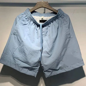 Hot 2025 OEM Arrival Unisex Nylon <b>Windbreaker</b> Shorts Custom Sizes Plain Blank Dyed Hot Shorts Made in Pakistan Quality - Product Image 2