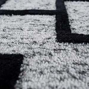 Mejores ventas de lujo 3D respetuoso con el medio ambiente suave moderno a mano con mechones alfombra elegante grande viscosa personalizada Floral alfombras de área India conjuntos - Product Image 3