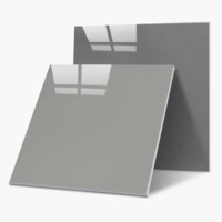 Carrelage mural et de sol extérieur moderne en céramique polie vitrifiée, résistant aux acides et antidérapant, 800x800mm, 10mm, imitation brique 5