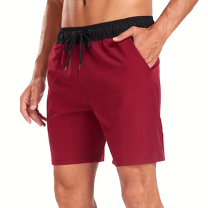 กางเกงขาสั้นผ้าฝ้ายเอวกลางสำหรับผู้ชาย XS ใส่วิ่งออกกำลังกายไม่ยับพิมพ์โลโก้ได้ตามต้องการ - Product Image 3