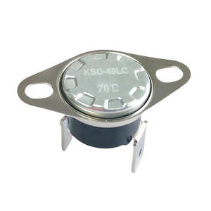 Fusible Térmico de Microondas XPMTC-70 70 (158F) Normalmente Cerrado para Fuente de Alimentación Eléctrica - Product Image 3