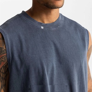 เสื้อกล้ามผู้ชายวินเทจใส่เล่นกีฬาฟิตเนสฟิตเนสออกกำลังกาย - Product Image 3