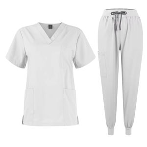 Tenues de sport tendance pour femmes, ensembles de blouses médicales extensibles, uniformes d'infirmière, uniformes d'hôpital, ensembles d'uniformes avec logo personnalisé - Product Image 1