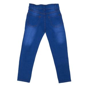 Pantalones Vaqueros Bordados para Niñas - Azul Rey - Product Image 3