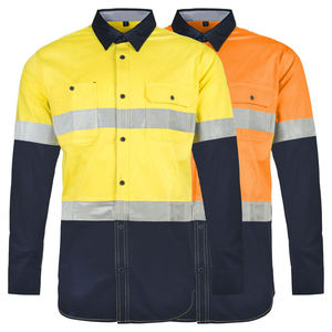 Chemise de sécurité réfléchissante avec impression réfléchissante, vêtements de sécurité haute visibilité personnalisés avec couleurs réfléchissantes haute visibilité - Product Image 6