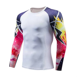 Design Compression MMA Rash Guard,bjj Rashguard,custom Sublimated <b>Printed</b> Mens Rash Guards Bjj Mma Clothes - Product Image 4