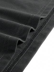 เสื้อยืดผู้ชายสีดำขนาดใหญ่เสื้อยืดกราฟิกแบบกำหนดเองพิมพ์ลายได้2025ใหม่ OEM ตามสั่งผ้าฝ้าย100% ขนาดใหญ่ออกแบบได้ตามต้องการ - Product Image 4