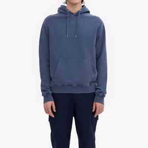 2025 Premium <b>Pullover</b> <b>Men</b> Streetwear Hoodie Custom Logo Printed on Solid Color Sweatshirt With Embossed Collar Hoodies For <b>Men</b> - Product Image 1