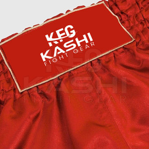 Pantalones Cortos de Muay Thai para Entrenamiento Atlético, Personalizados, Transpirables, Ligeros, de Poliéster/Nailon, Marca KASHI FIGHT GEAR, Gran Venta - Product Image 4
