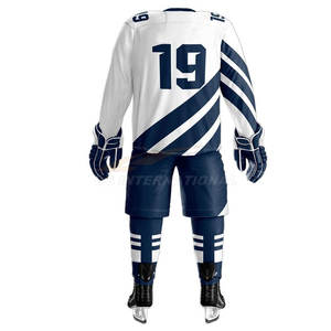 Uniforme de hockey sobre hielo sublimado Premium, directo de fábrica, ropa de equipo hecha a medida, conjunto de entrenamiento de Jersey deportivo profesional - Product Image 1