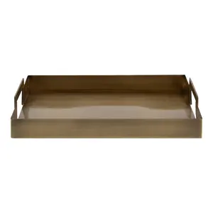 Bandeja de Servicio de Metal Resistente Personalizada para Servir Alimentos y Uso Versátil, Solución de Presentaciones en Compras al por Mayor desde India - Product Image 1