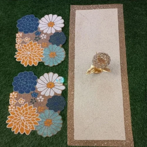 Coureur perlé de conception unique pour le mariage et la décoration intérieure OEM ODM coureur perlé fait à la main prêt à l'exportation dans la commande en gros vente élevée - Product Image 1