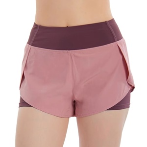 Shorts Deportivos para Mujer, Ligeros, de Secado Rápido, Transpirables, para Gimnasio, Entrenamiento, Fitness, Cintura Alta, Ropa Deportiva OEM - Product Image 1
