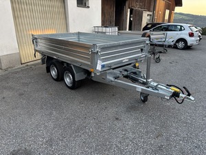 Remolques para Autos, Peso Total 2700 kg, Carga Útil Aprox. Neumáticos de 1970 kg, 13 pulgadas, altura de carga aproximada. 725 mm - Product Image 3