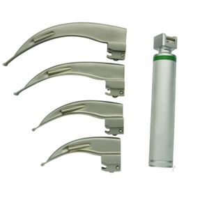 Ensemble laryngoscope conventionnel Miller vétérinaire flexible lumière dentaire d'anesthésie EMT pour animal de compagnie outil essentiel pratique pour animal de compagnie - Product Image 5