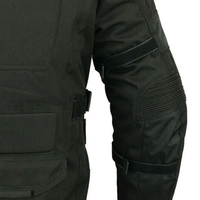 Blouson de moto coupe-vent en Cordura pour garçons avec protection corporelle certifiée CE pour une utilisation toute saison