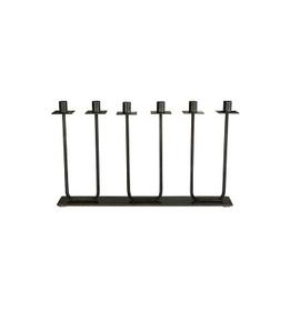 Candelabro de diseño de cristal para decoración del hogar, soporte de vela brillante para interior y exterior, votivo - Product Image 1