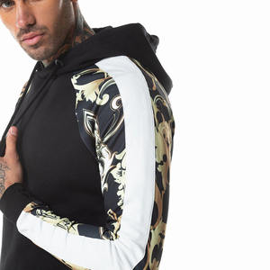 Sweat à capuche professionnel pour homme, personnalisable avec logo imprimé ou brodé, en tissu polaire respirant de haute qualité, effet délavé - Product Image 2