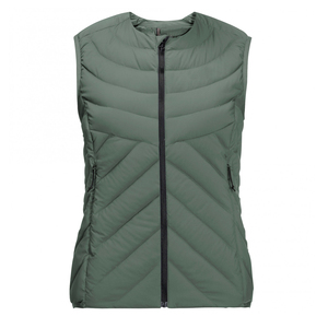 Chaleco acolchado cálido para invierno al mejor precio, chaqueta acolchada para mujer, chaleco utilitario acolchado con cuello redondo ecuestre, chaleco sin mangas de talla grande - Product Image 1