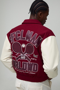 Custom Hip Hop Streetwear Plus Size Letterman <b>Jacket</b> Custom Men's <b>Jackets</b> With logo Embroidered Vintage - Product Image 3