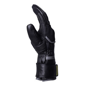 Top Notch Black Genuine Goat Skin Leather <b>Touchscreen</b> Motorbike <b>Gloves</b> Full Finger Sports Waterproof Motorcycle Auto Racing Wear - Product Image 3