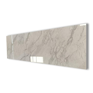 Sofisticados azulejos de porcelana blancos de gran formato de 80x240CM de 15mm para encimeras de cocina Paredes interiores elegantes Actualización sin costuras - Product Image 3