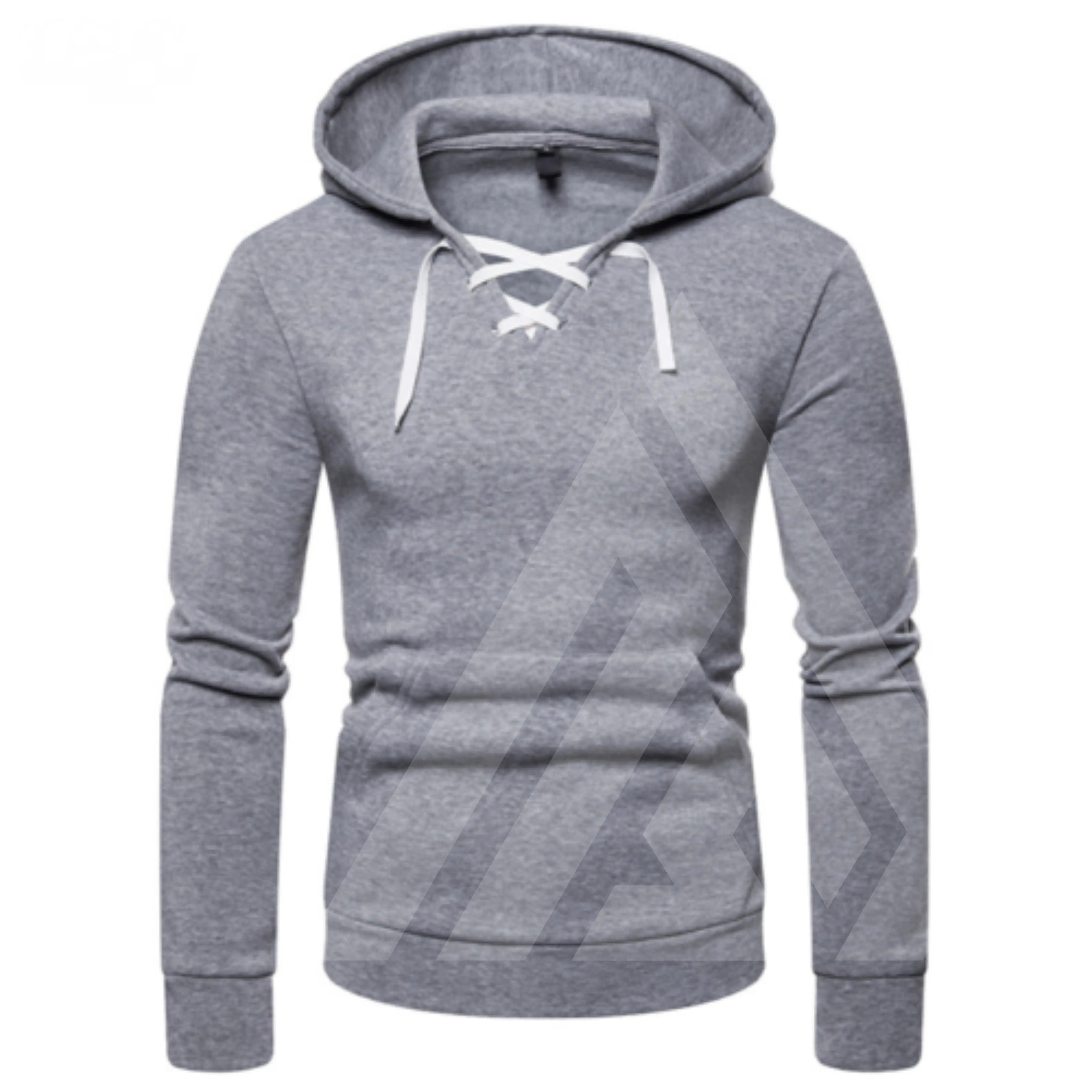 Hoodie katun 100% kustom harga rendah hoodie kualitas tinggi Pullover grosir pakaian pria kustom ramah lingkungan